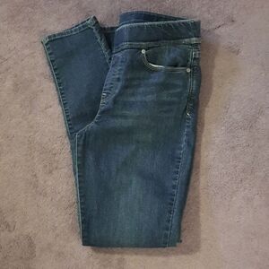 Levi's pull on ab shaper skinny jeans